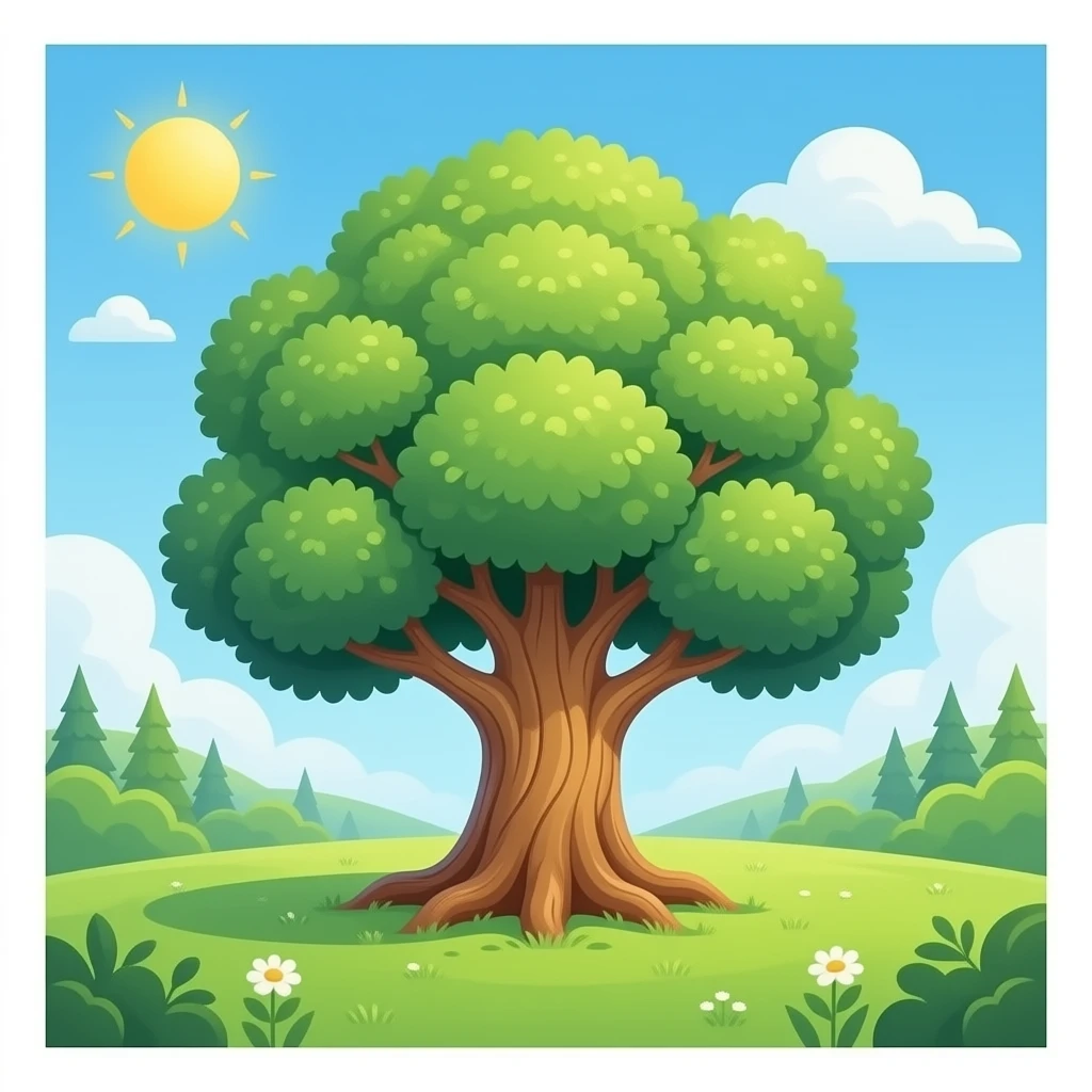 The tree of wisdom wiggles emoji