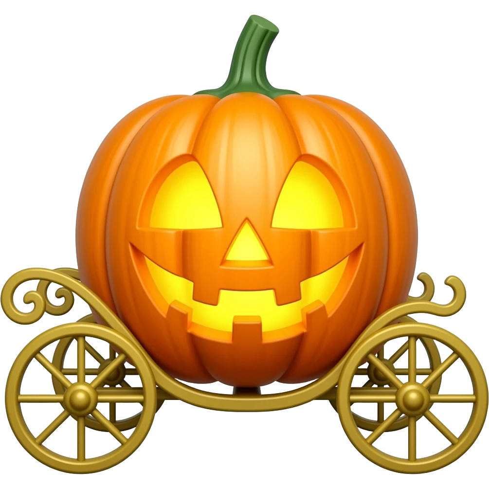 Disney Pumpkin Carriage emoji