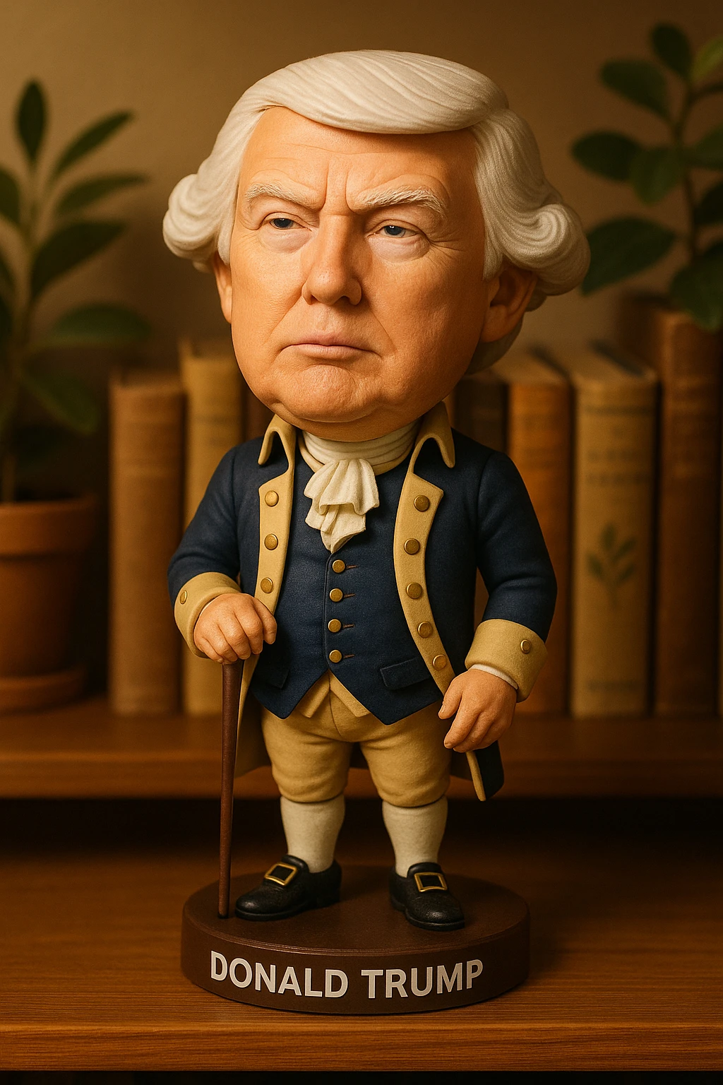 Трамп в образе Джорджа Вашингтона emoji