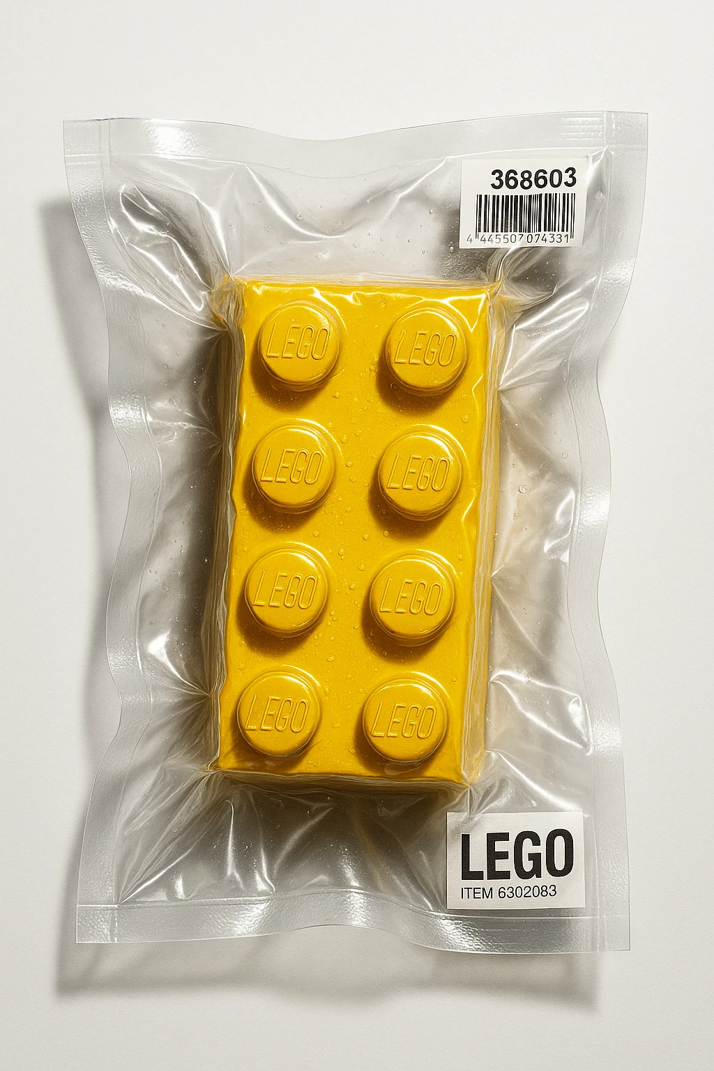 A yellow lego brick emoji