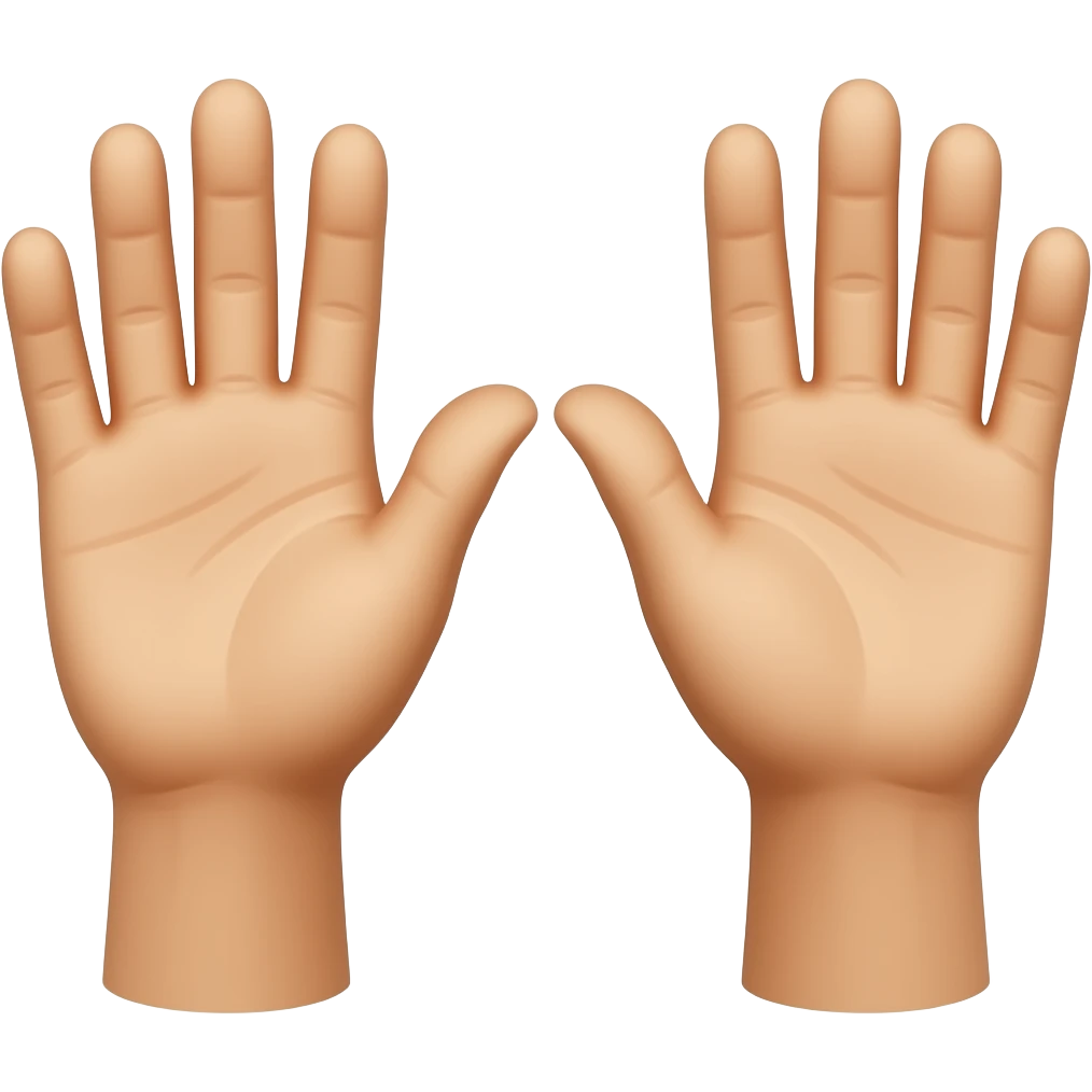 hands raised emoji