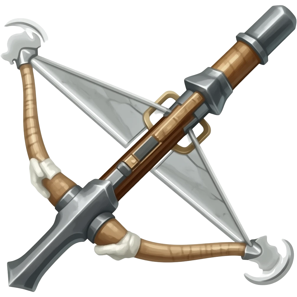 medieval crossbow emoji