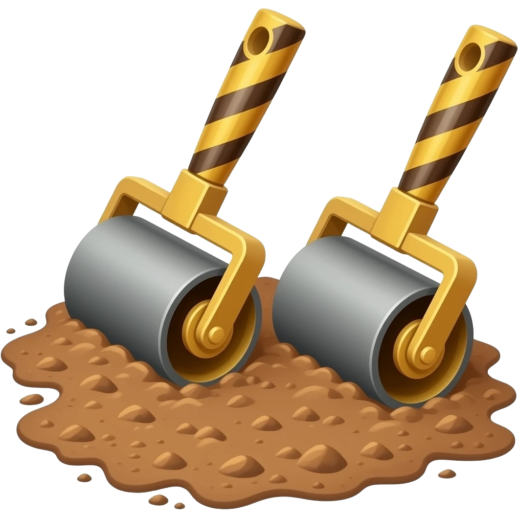 2 drum roller for dirt emoji