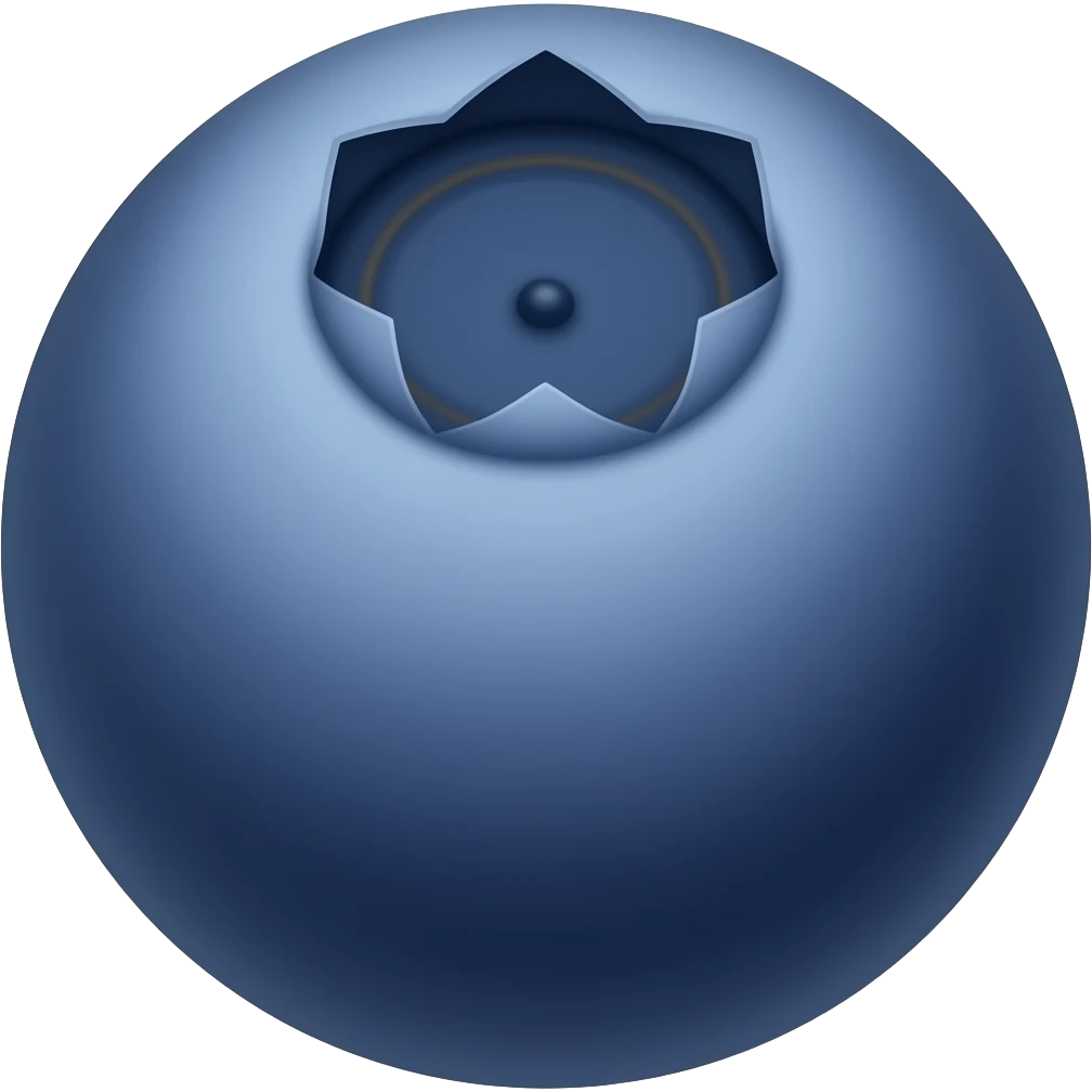 Blueberry emoji