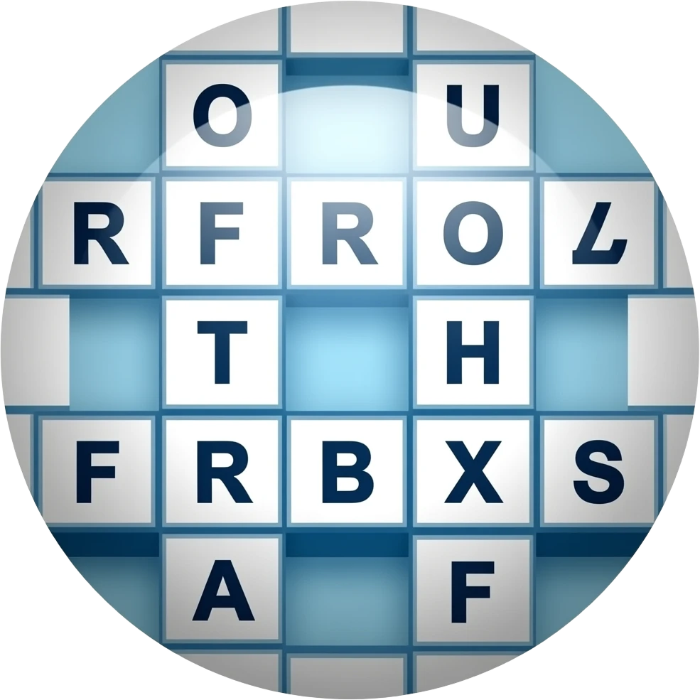 i want to make a game app that is a crossword puzlle give me a logo for it emoji