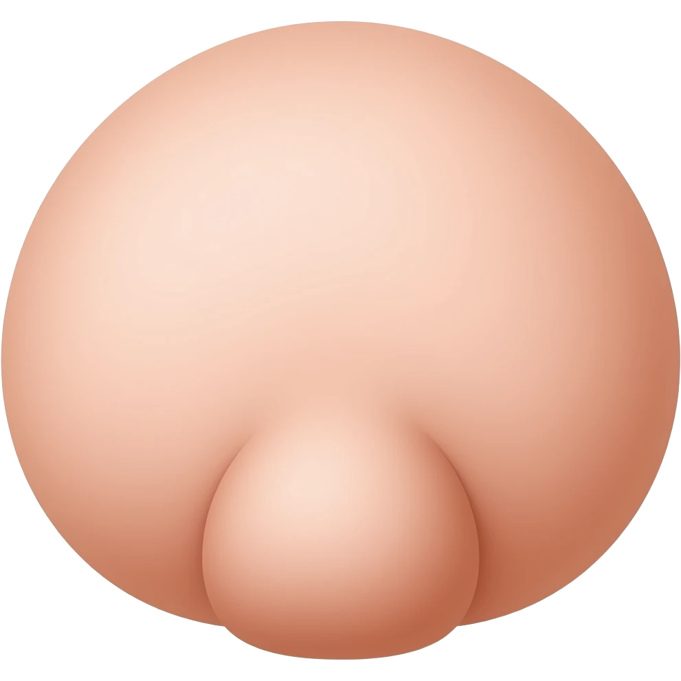 Hiding erect penis emoji