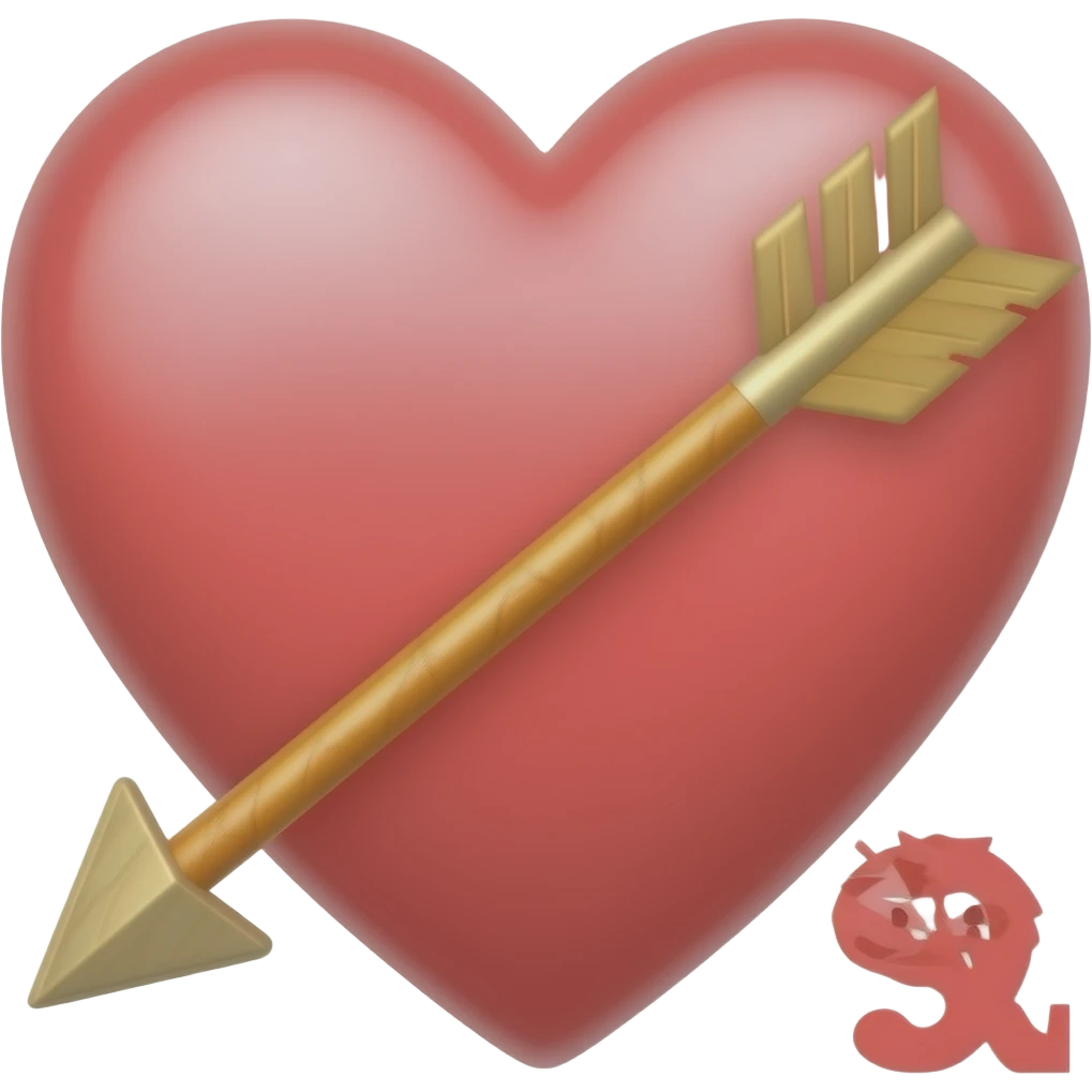 corazón con flecha emoji