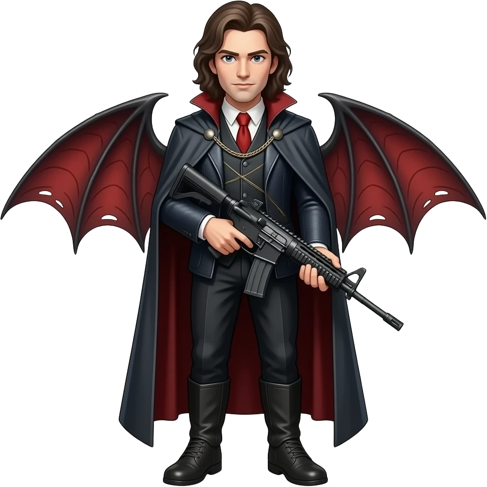 SK , DRACO & A MAC10 emoji