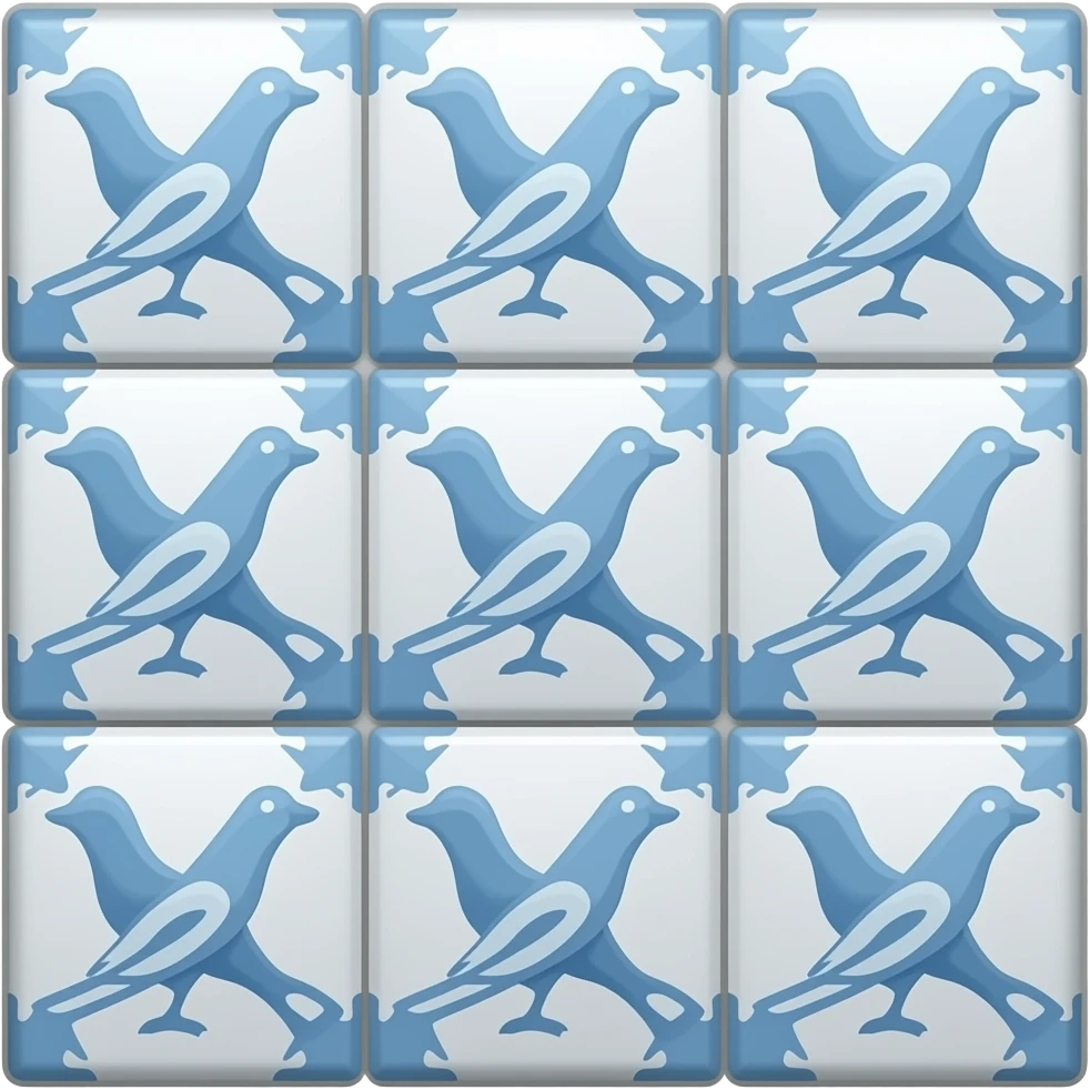 Azulejos (pájaro) emoji