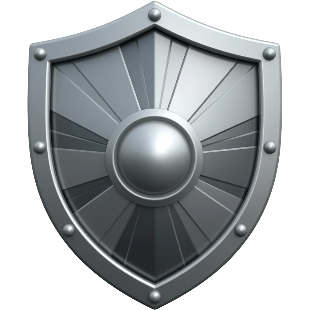 Стальной щит emoji