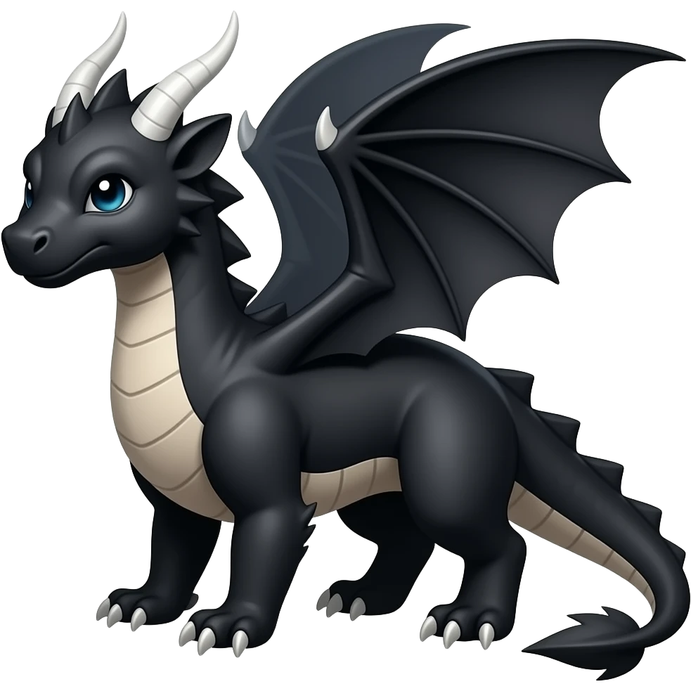 Night furry how to train ur dragon with white tipped ears but black mainly emoji