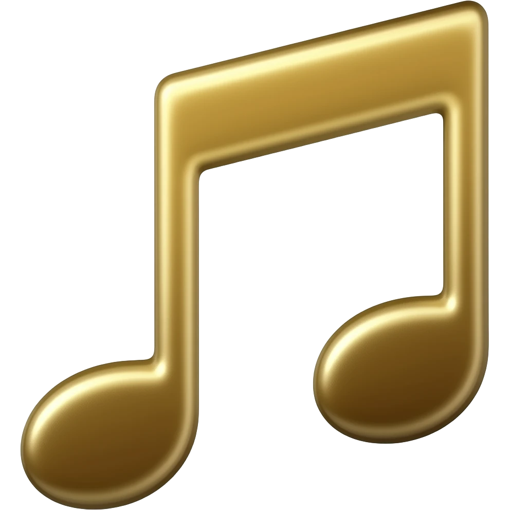 Mi (note noire) emoji