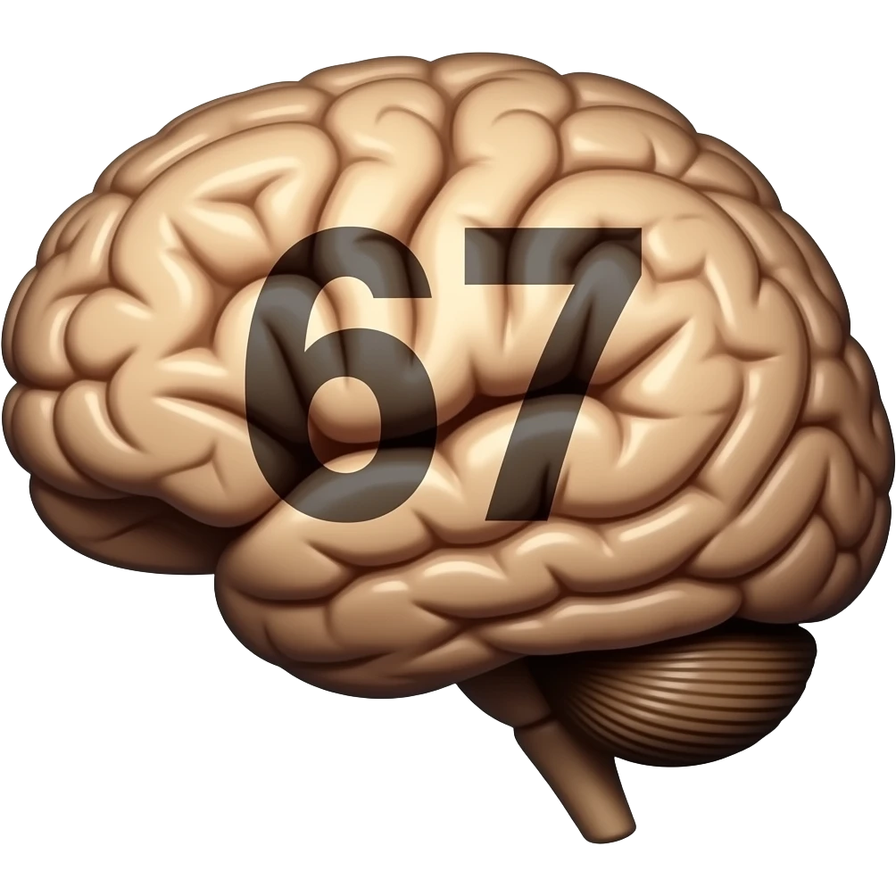 67 brainrot emoji
