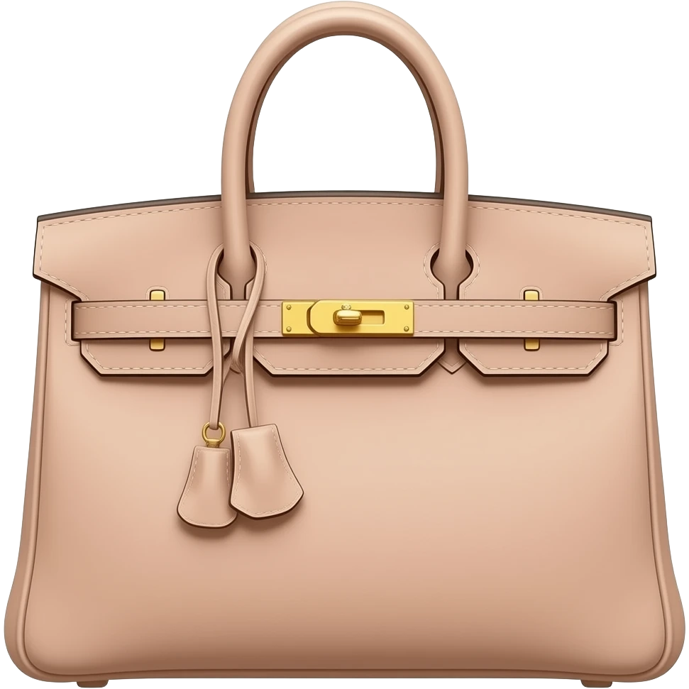 flesh color hermes bag emoji