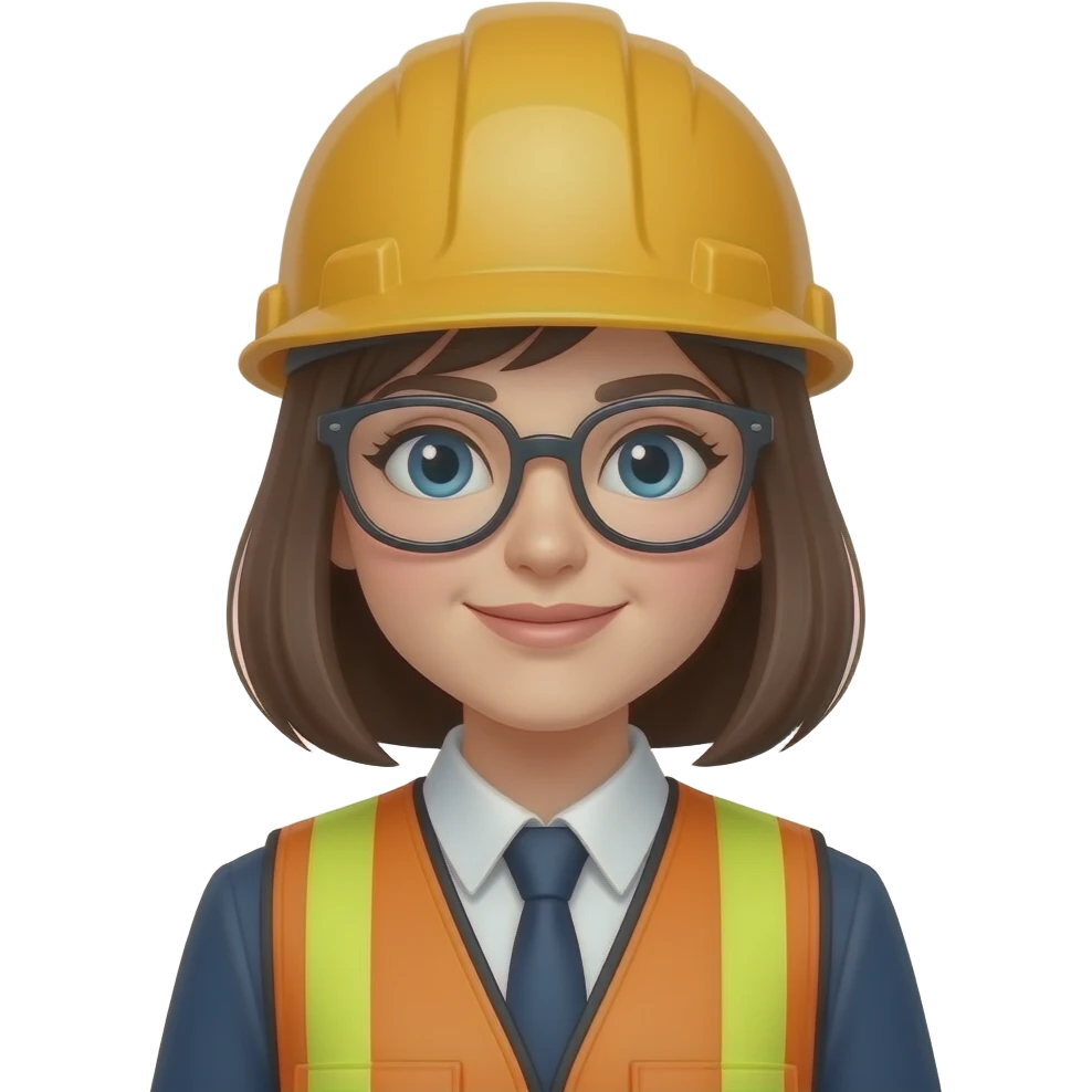 construction manager girl emoji