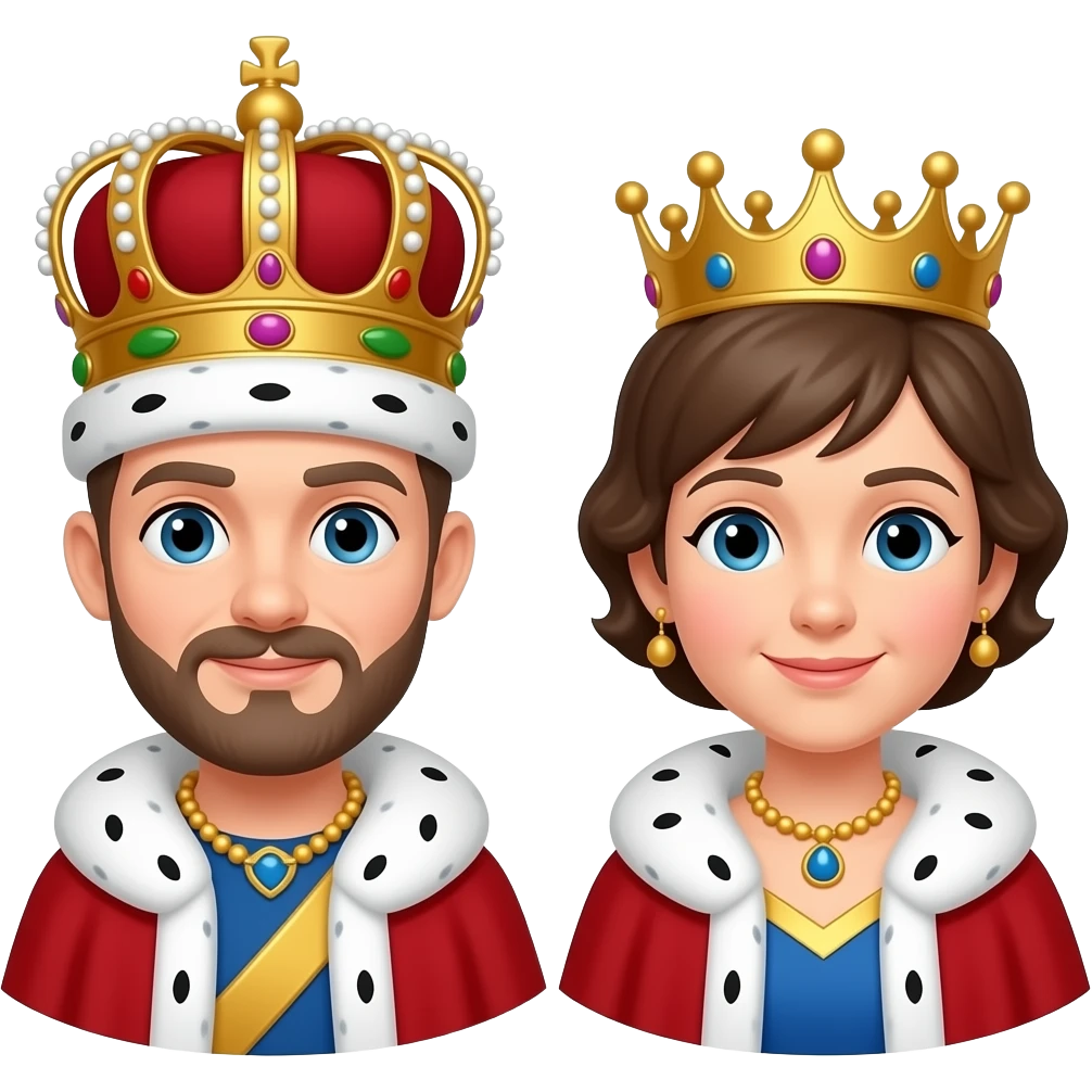King queen emoji