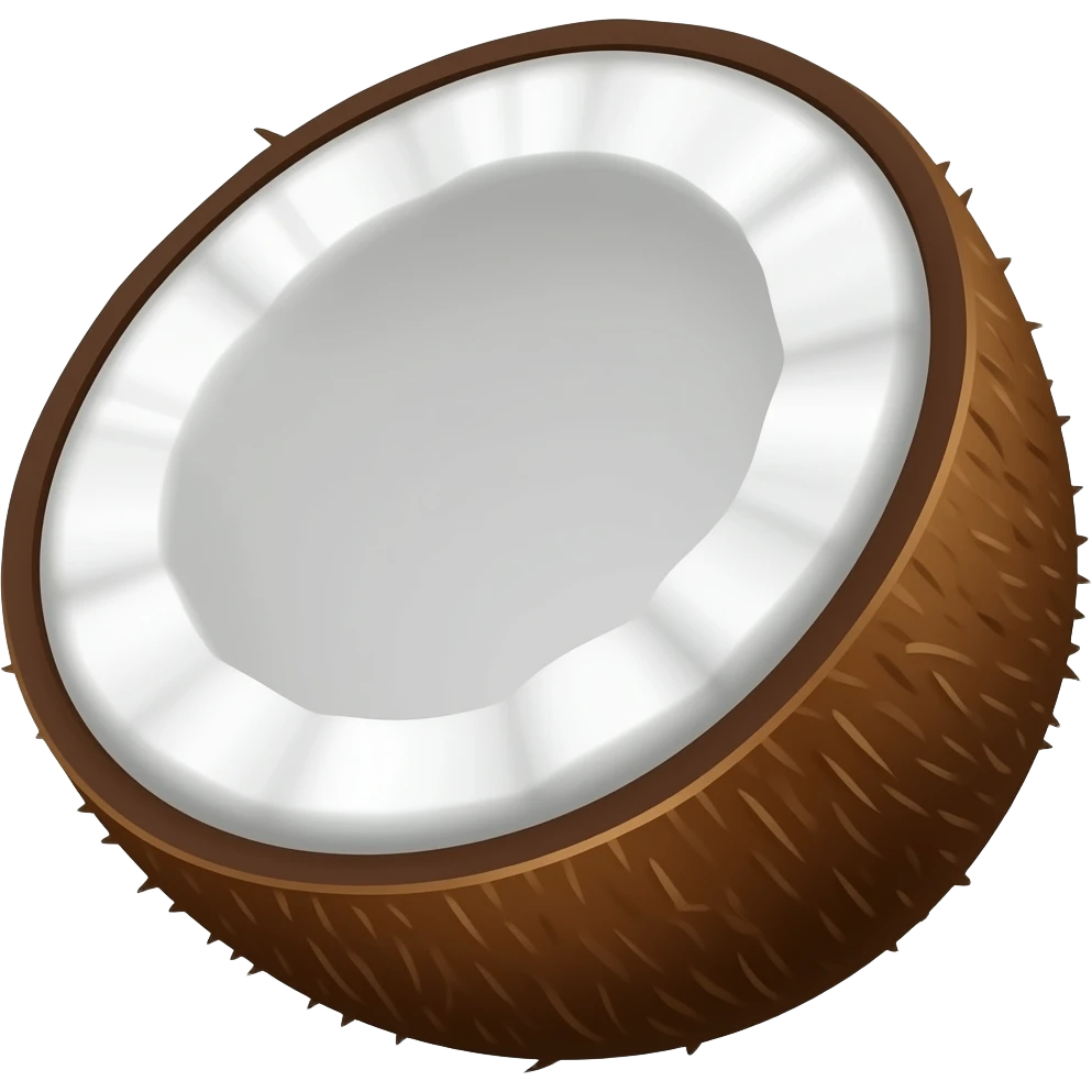Coconut emoji