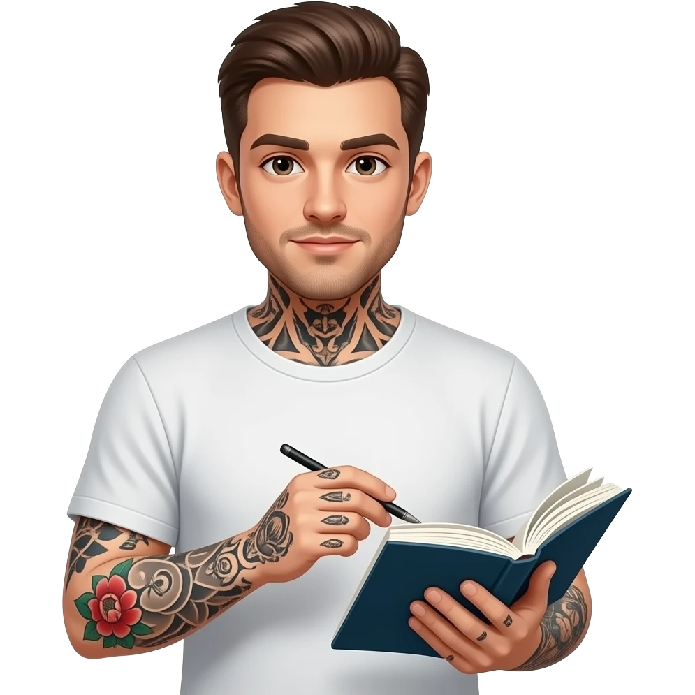 Take a tattoo class emoji