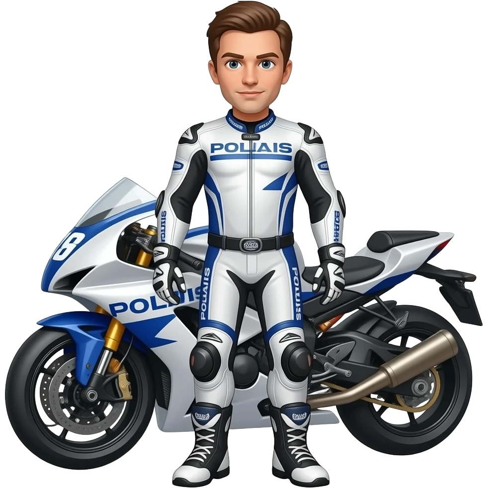Un racer polaris emoji