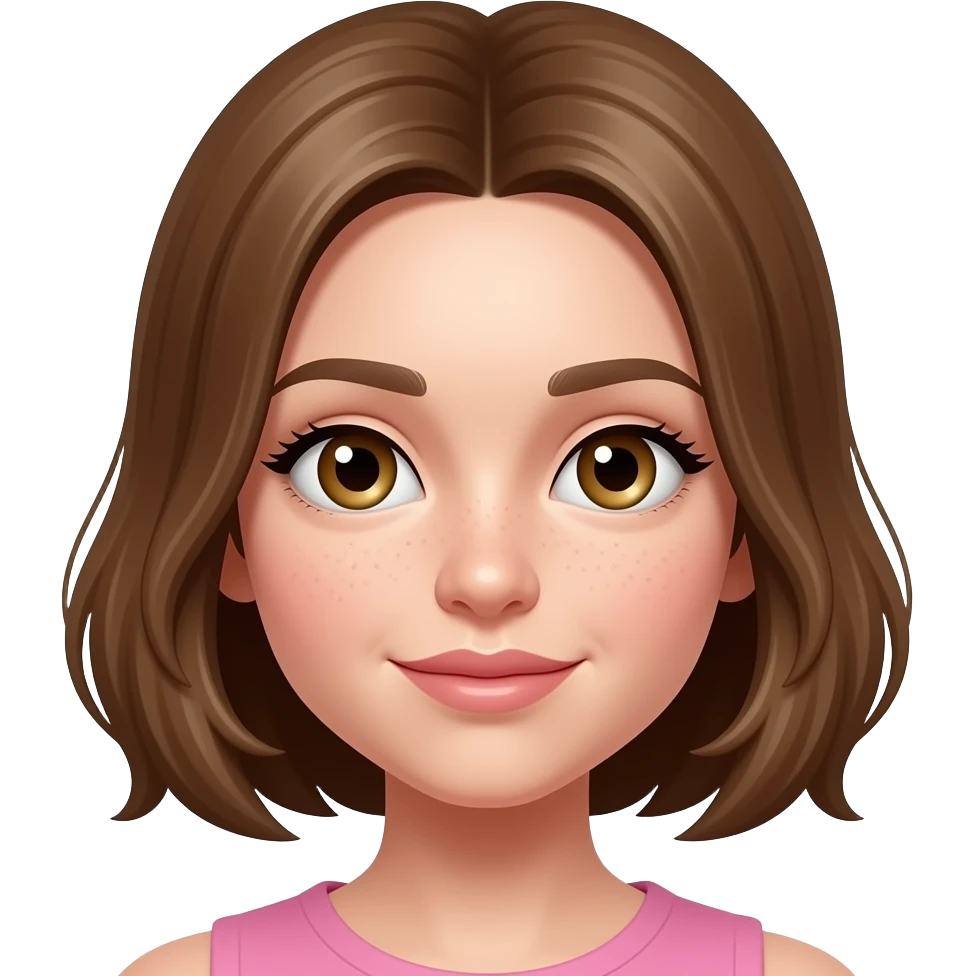 oily face girl emoji