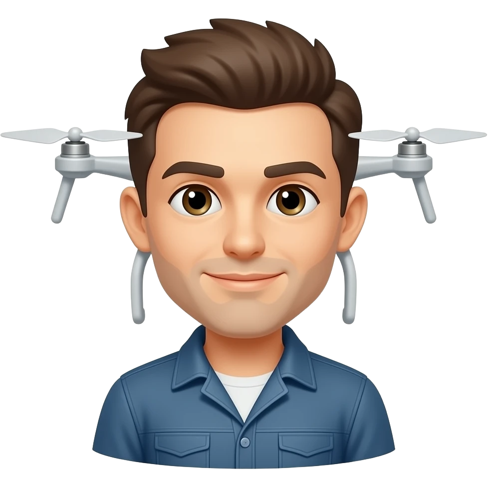 Emoji de un dron emoji