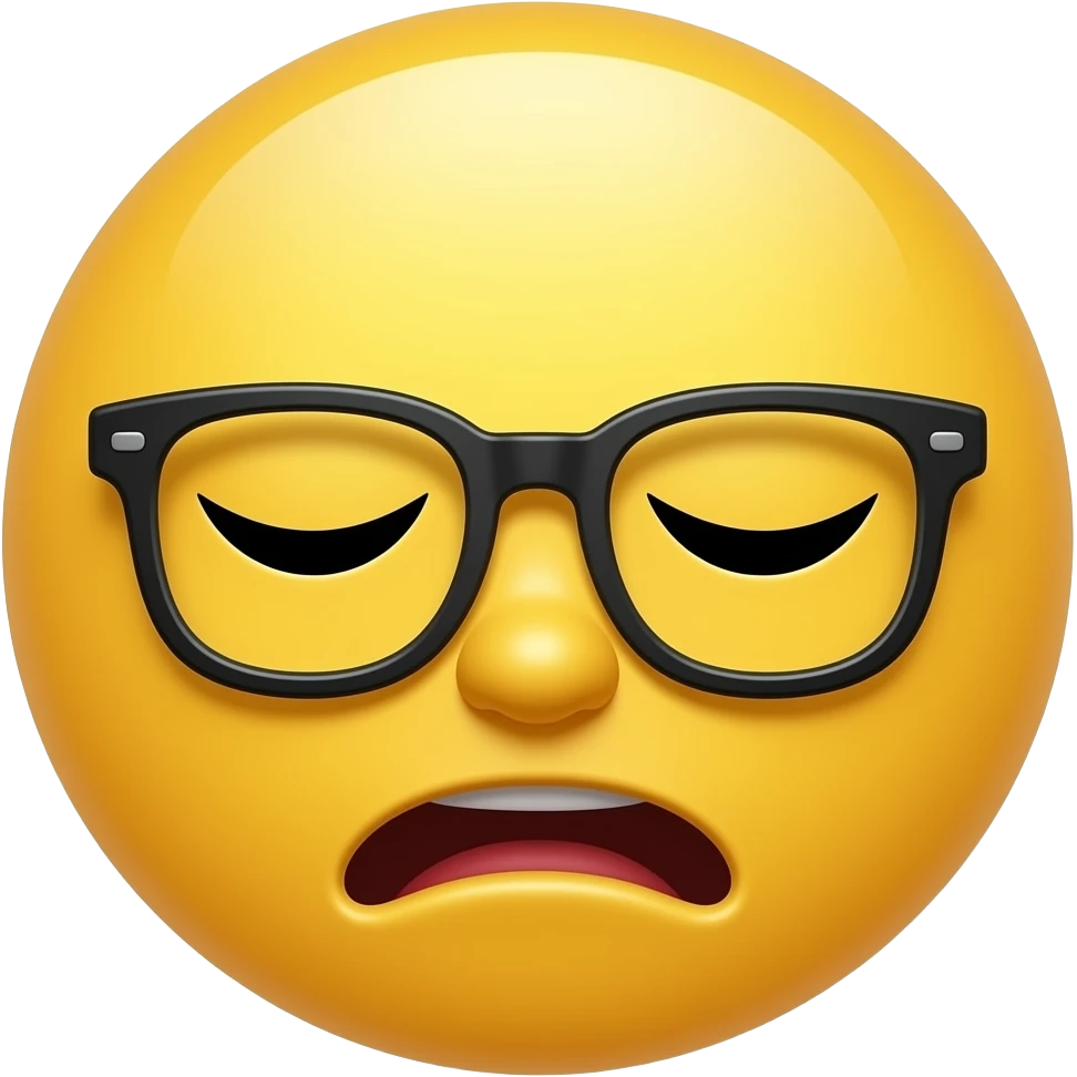 I would like a yellow head emoji that’s pulling their glasses down to look over them and is squinting, giving a wtf face emoji