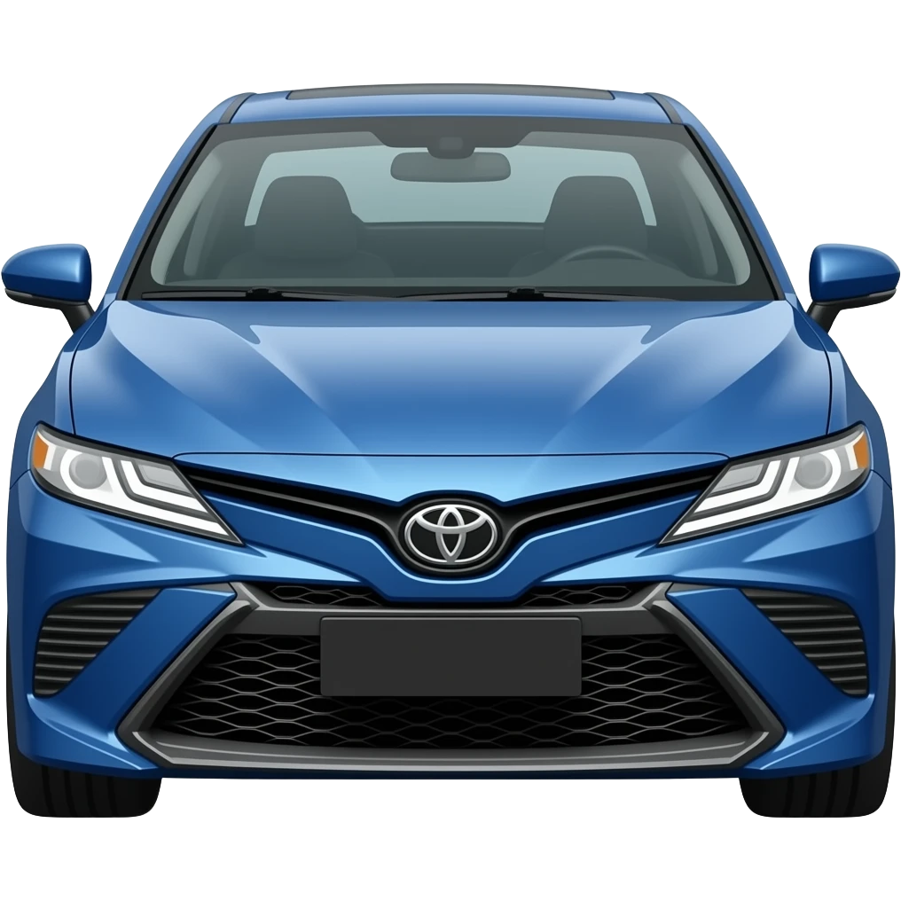 Blue Toyota Camry emoji