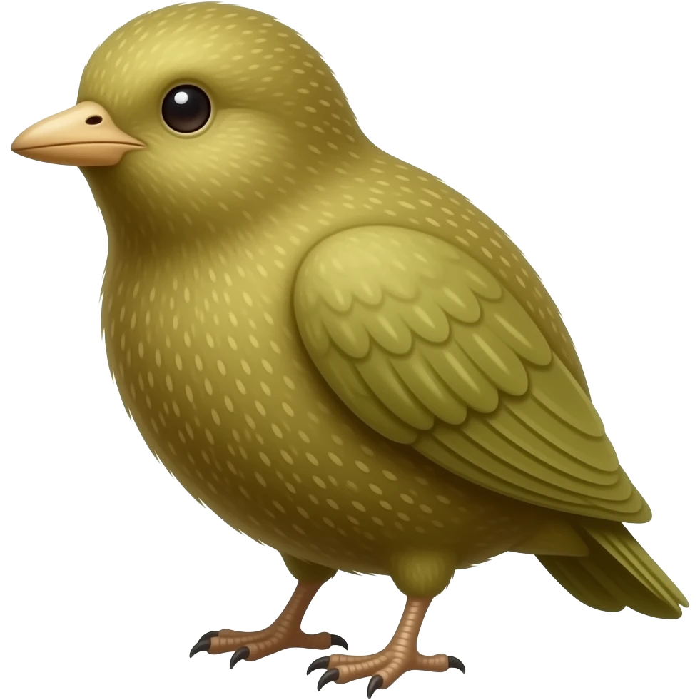 Un emoji de el pajaro kiwi emoji