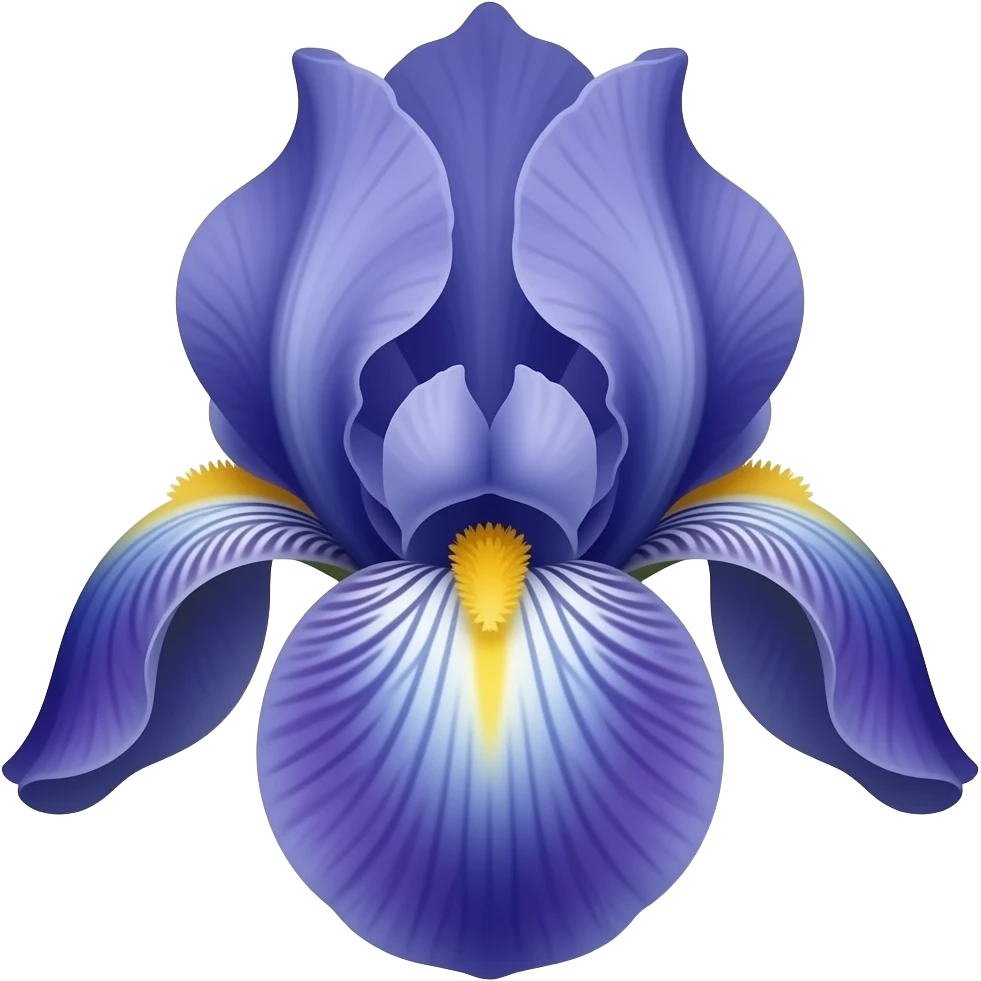 irisflower emoji