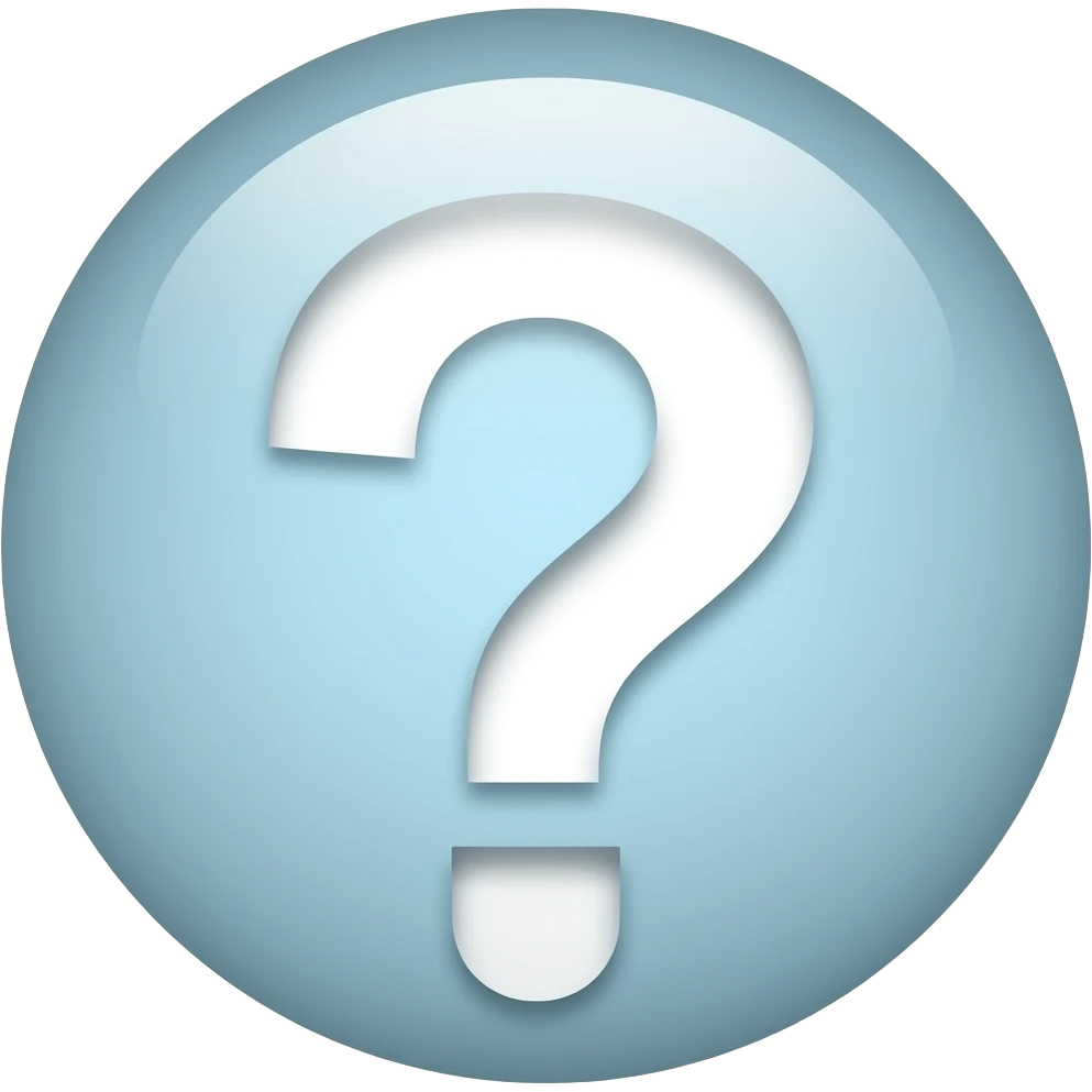 Question database emoji