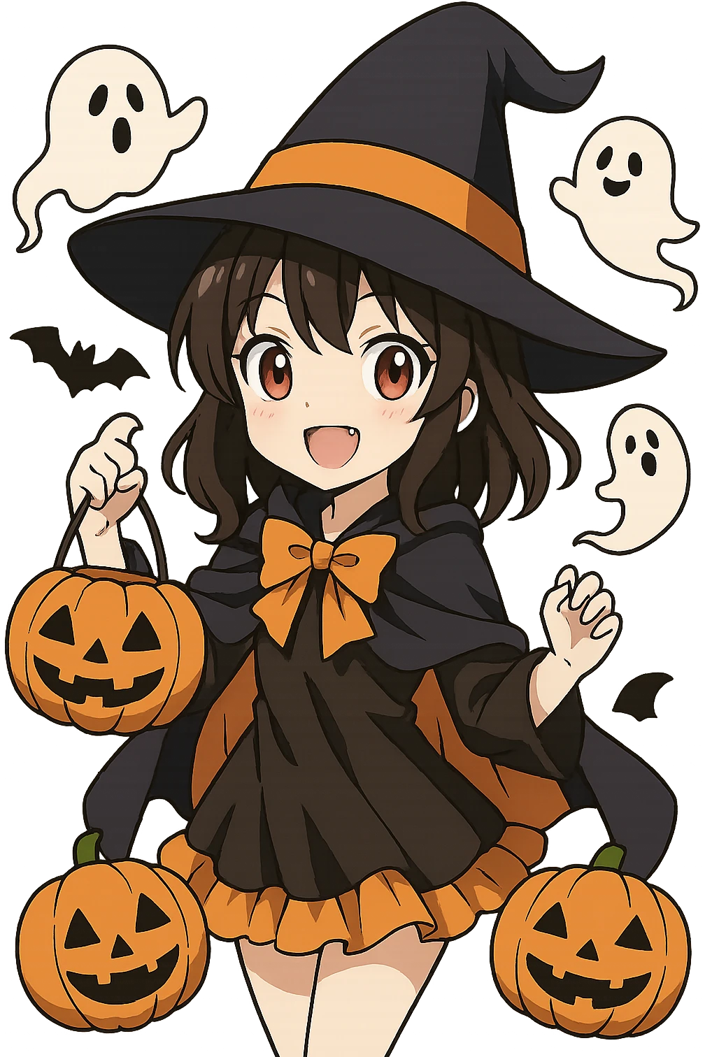 Halloween anime, remove background   emoji