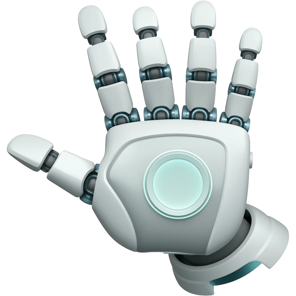 robot hand emoji