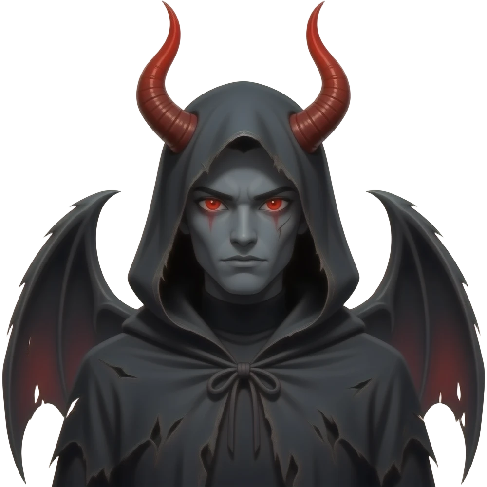 Make the devil emoji