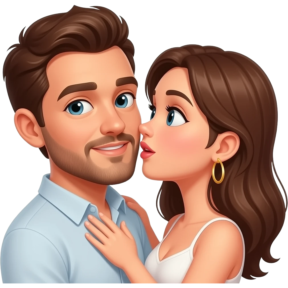 Man and woman having sex emoji