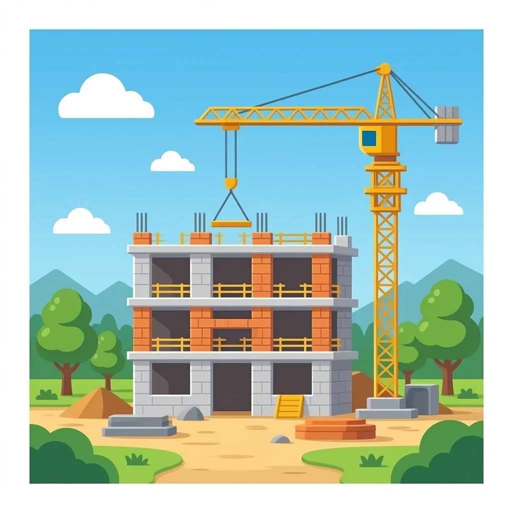 Architecture emoji, do only a construction emoji
