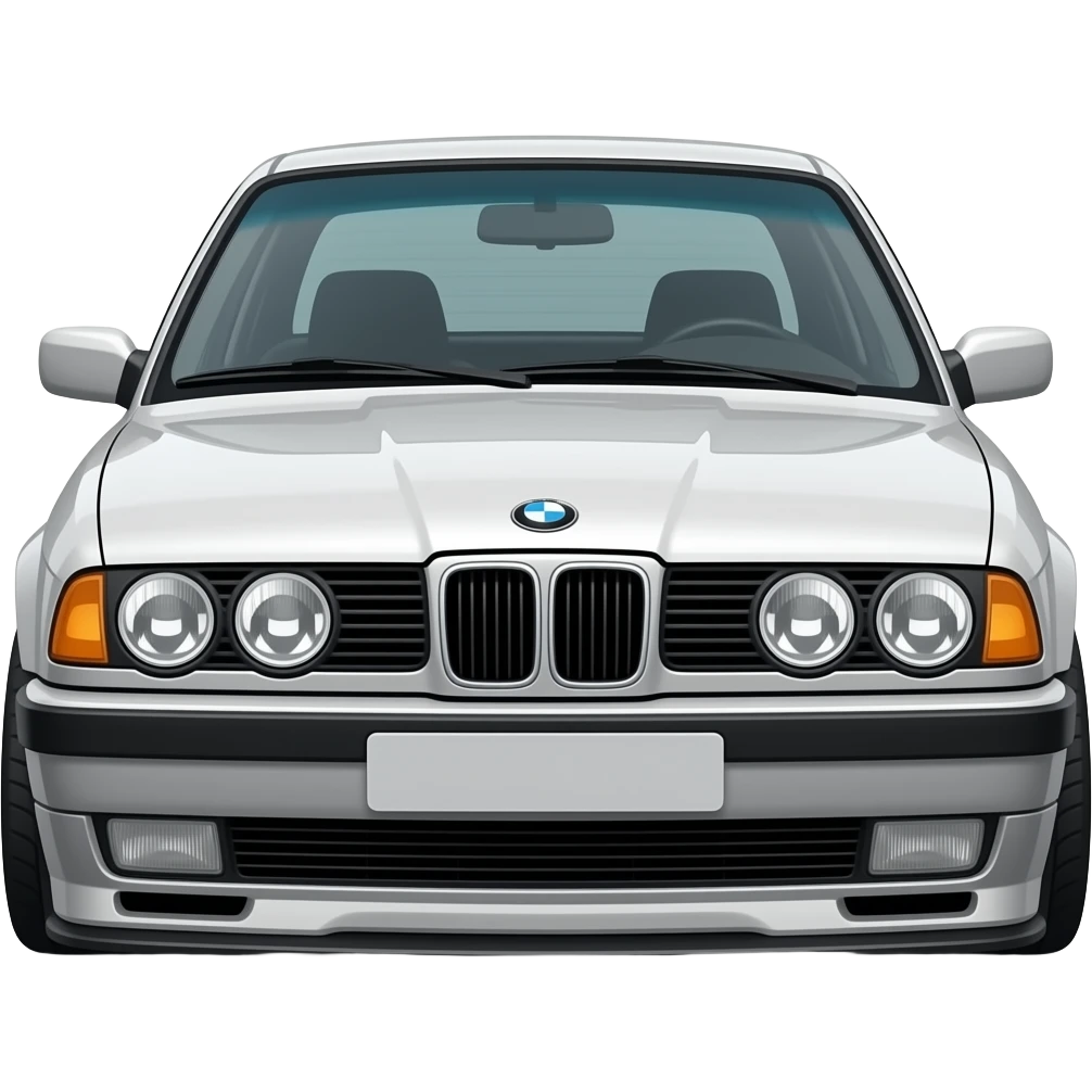 BMW e34 stance / german look emojis emoji