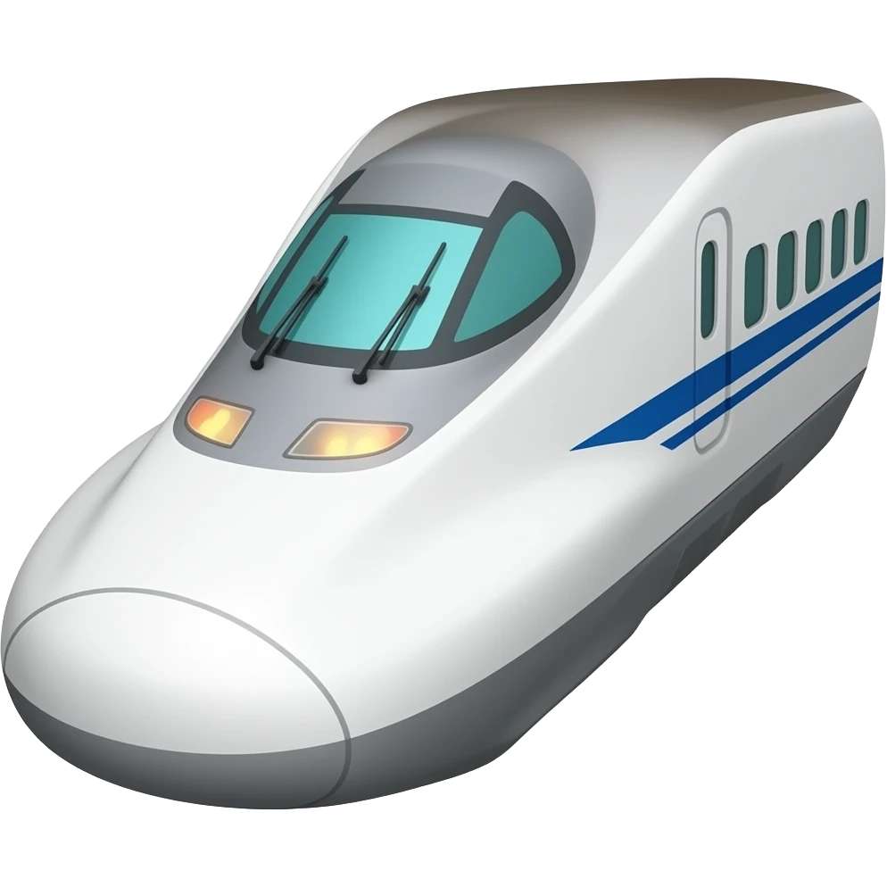 Japanese train emoji