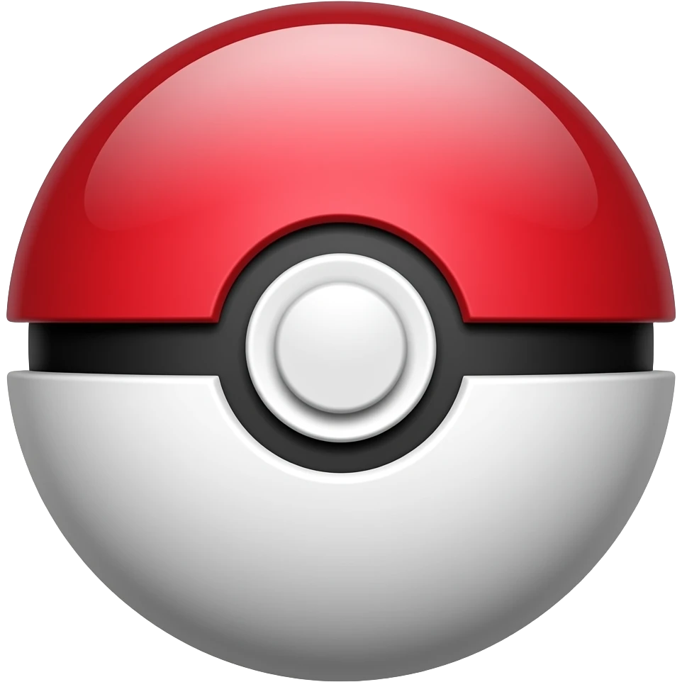 Pokémon's ball logo emoji