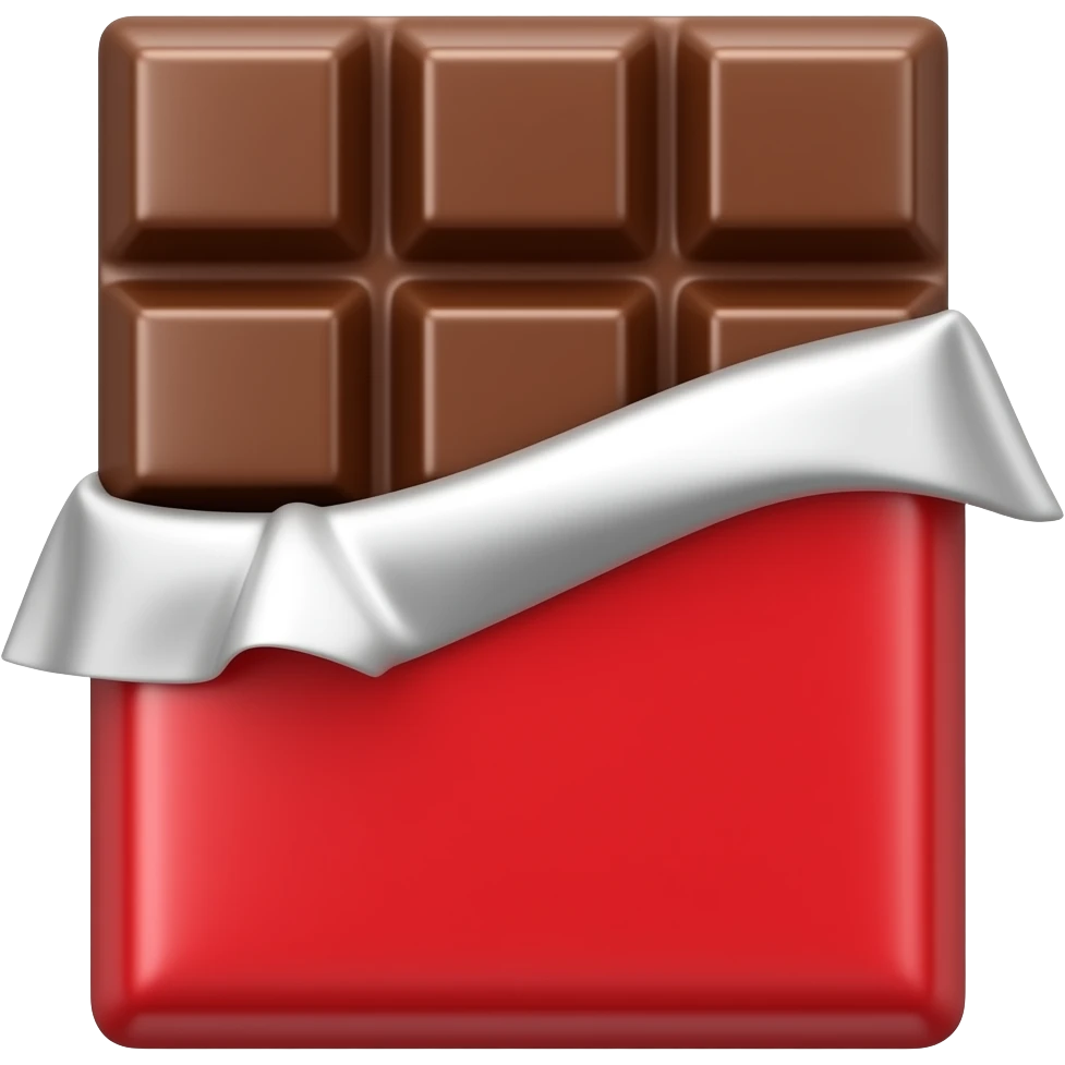 🍫 without the red emoji