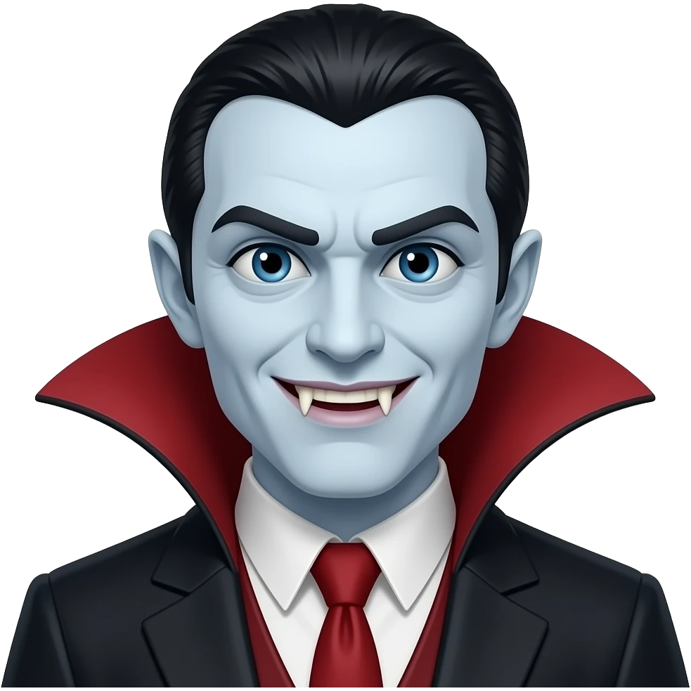 Count Dracula from Heroes and Villains emoji