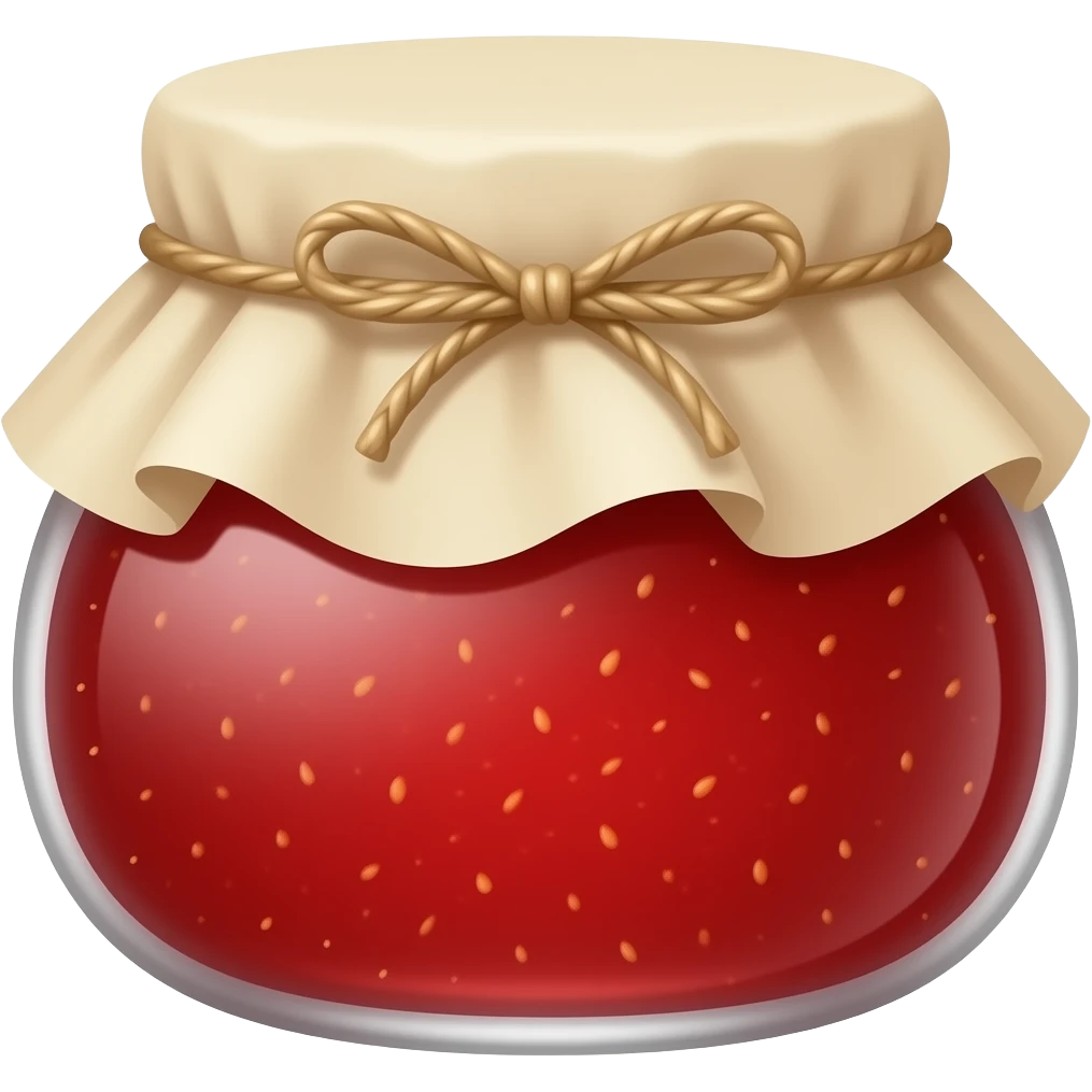 Geleia de morango emoji