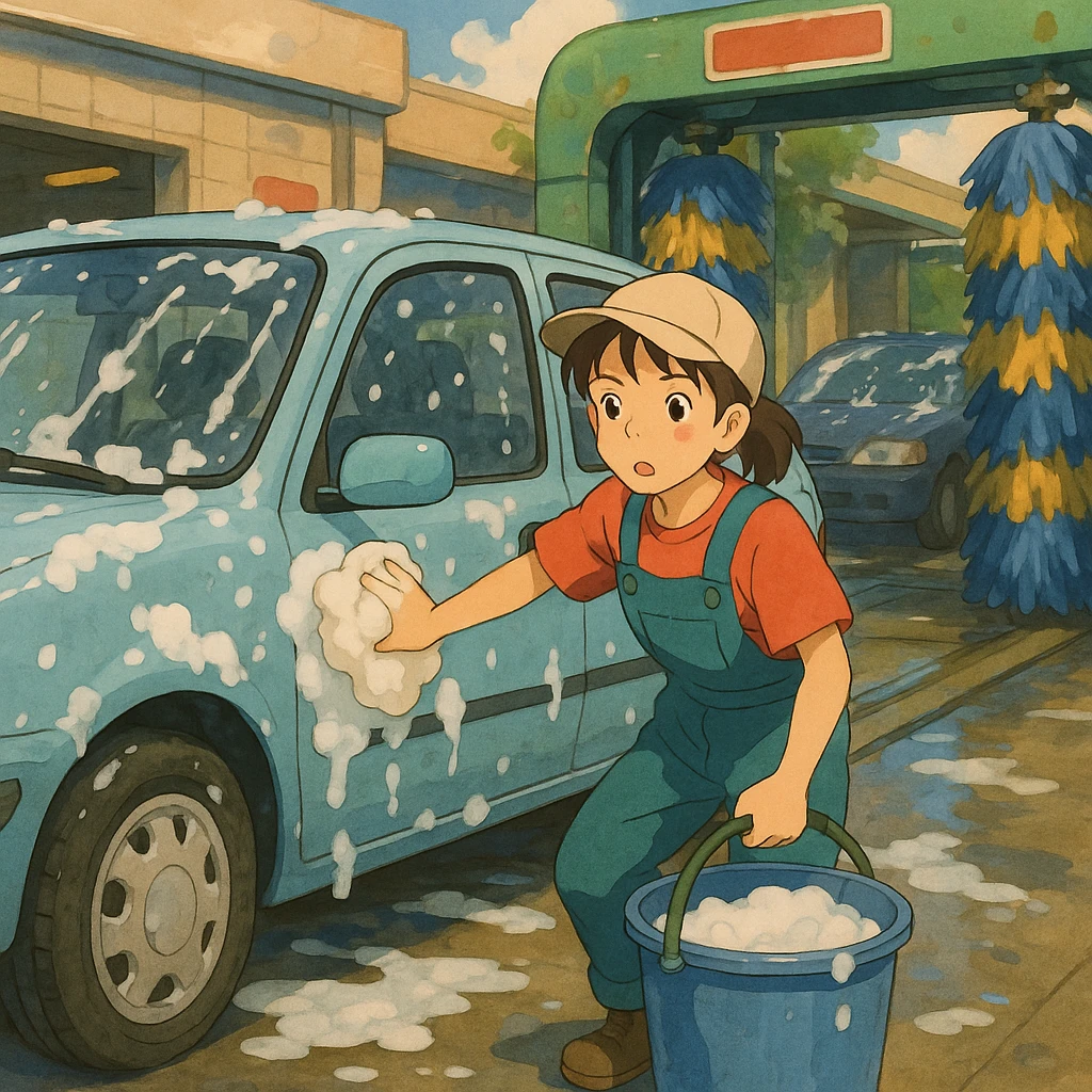 car wash emoji