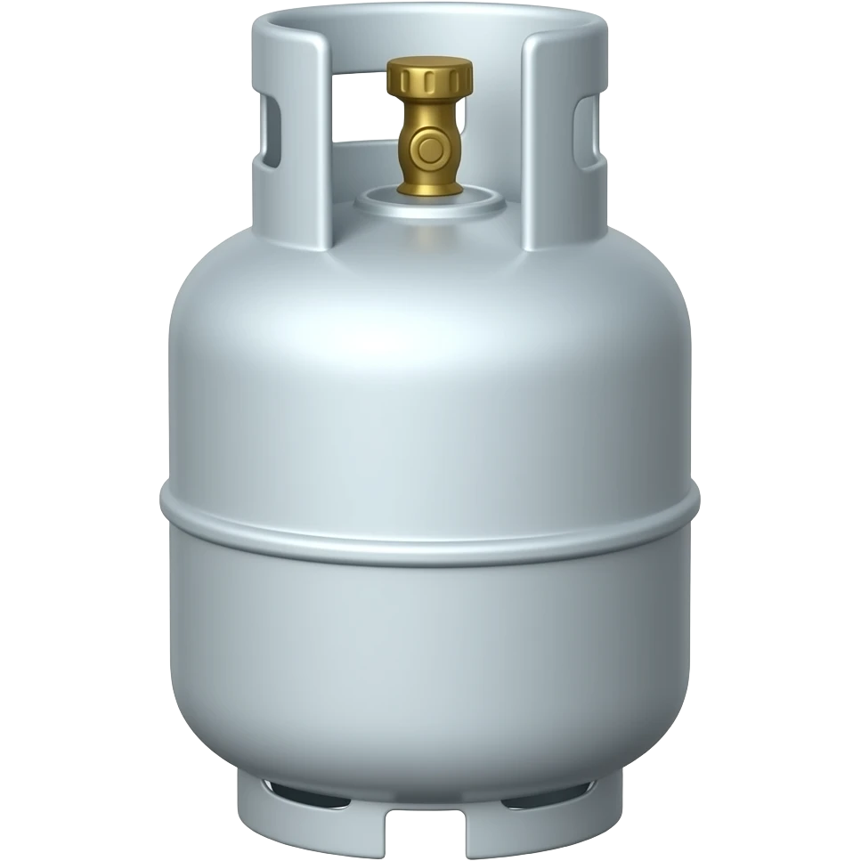 Non-refillable propane container emoji