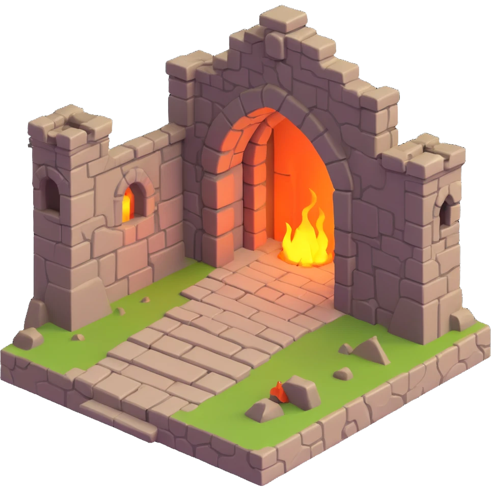 dungeon with another different monster emoji