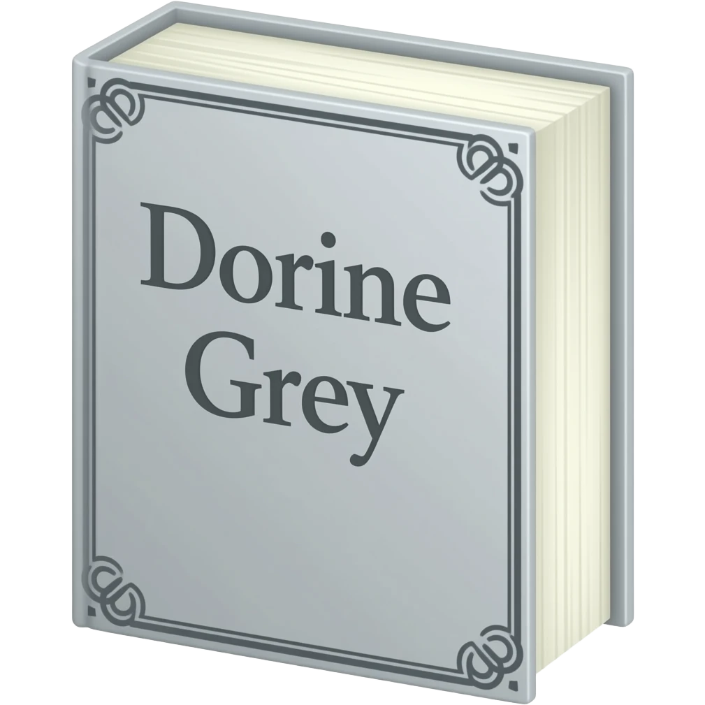 picture of dorien grey book emoji