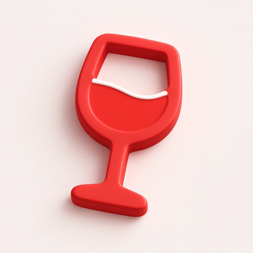 wine glass emoji