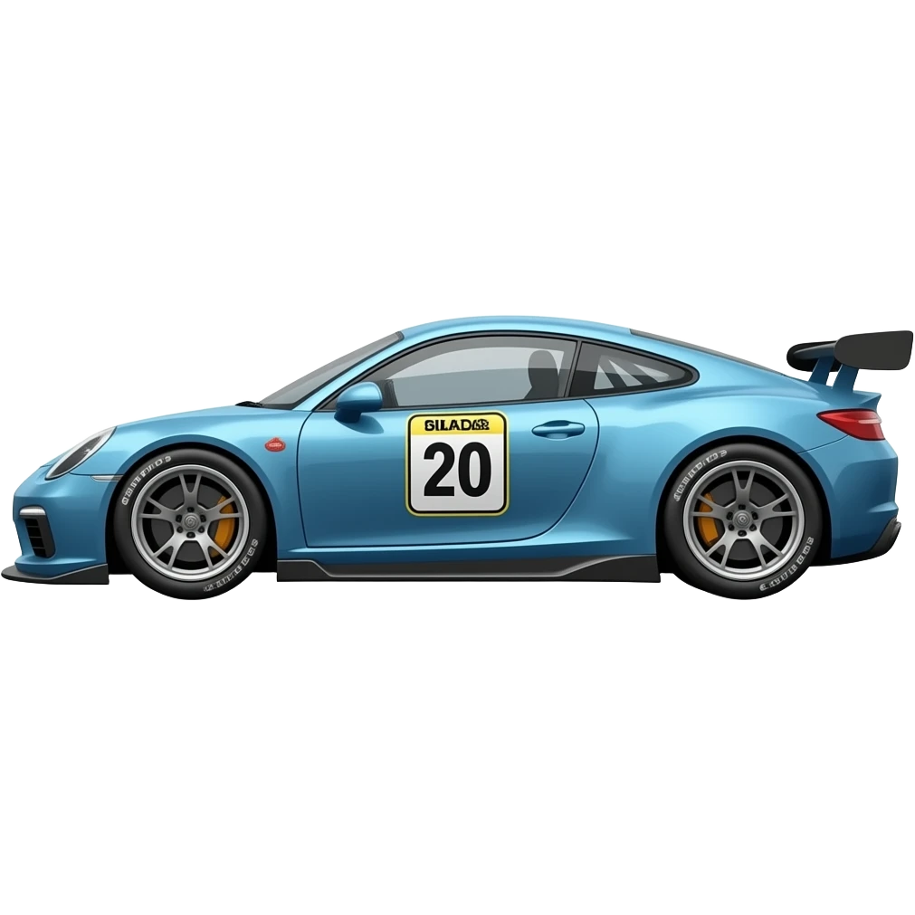 race car side view emoji