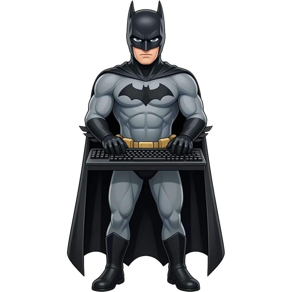 BATMA keyboard use emoji