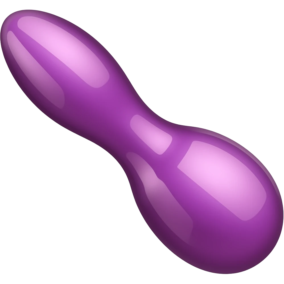Purple dildo emoji