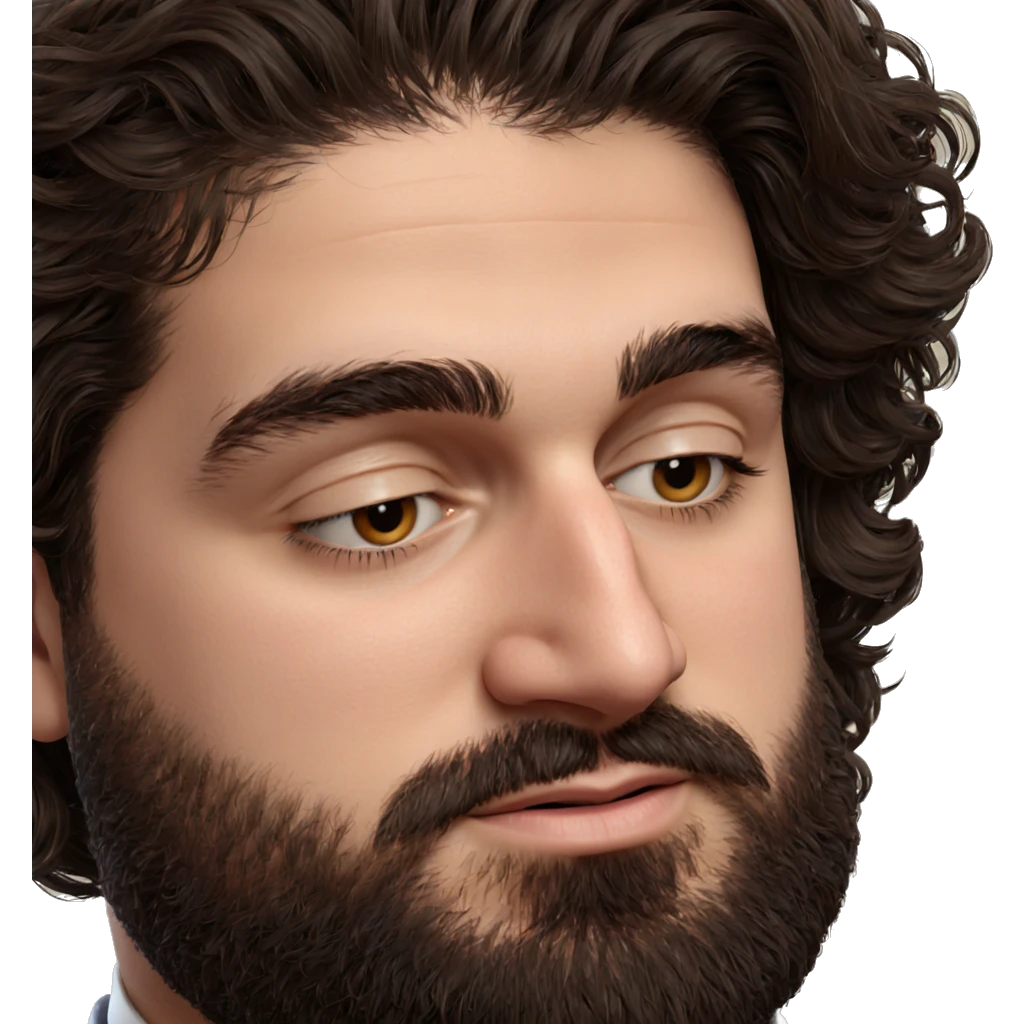 realistic portrait of a man emoji
